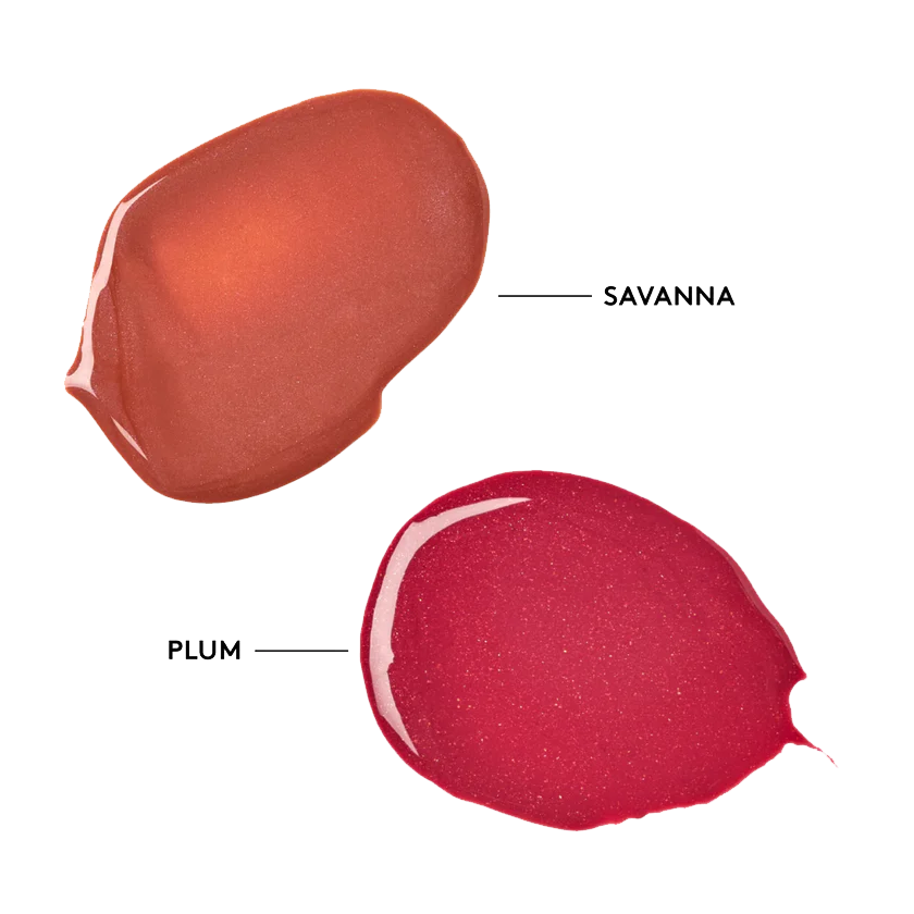 DUO PEPTIDE LIP SHINE SPF30 KIT DE 2 PIEZAS, SAVANNA Y PLUMP