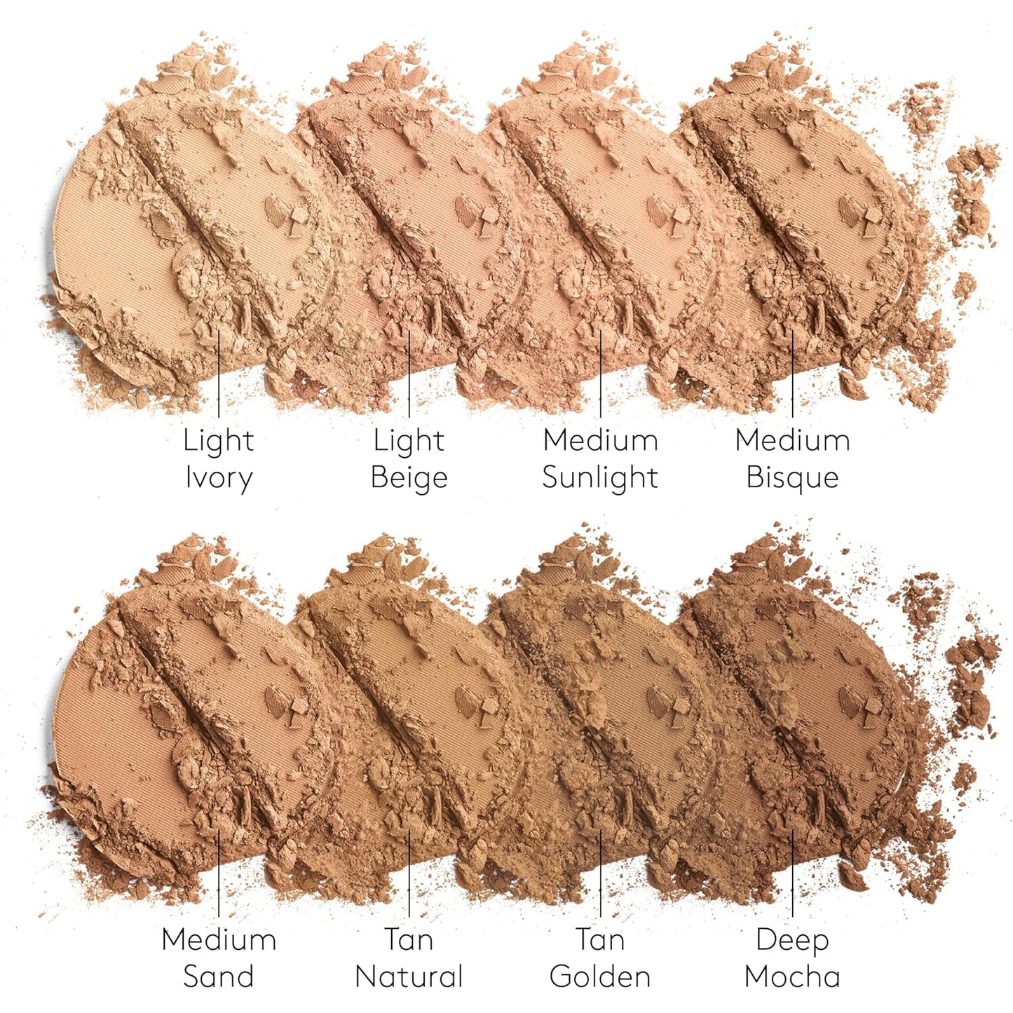 NATURAL FINISH PRESSED FOUNDATION SPF 20 . "TAN NATURAL"